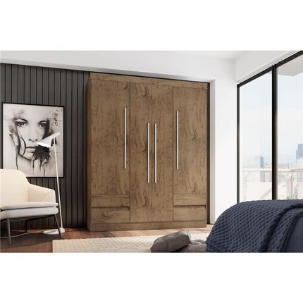 Guarda-Roupa Araplac 3400 com 4 Portas e 4 Gavetas Demolição Menor preço em Guarda-Roupa Araplac 3400 com 4 Portas e 4 Gavetas Demolição