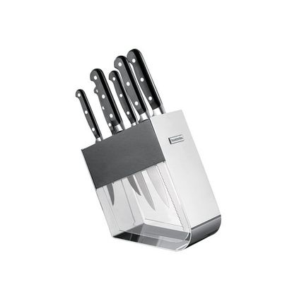 Conjunto de Facas Tramontina Century 7 Peças c/ Cepo Menor preço em Conjunto de Facas Tramontina Century 7 Peças c/ Cepo