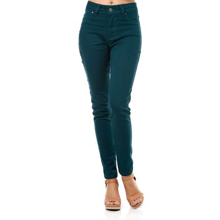 calca jeans bivik feminina cintura alta