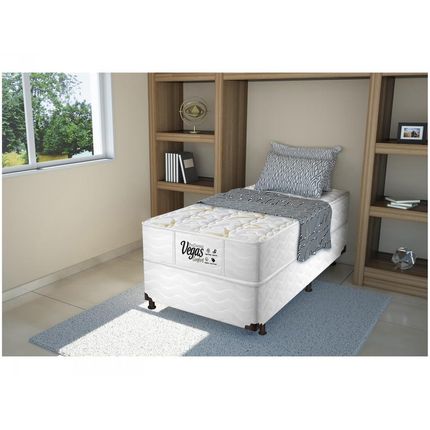 Base Cama Box Solteiro Probel - 26cm de Altura PA00497 Menor preço em Base Cama Box Solteiro Probel - 26cm de Altura PA00497