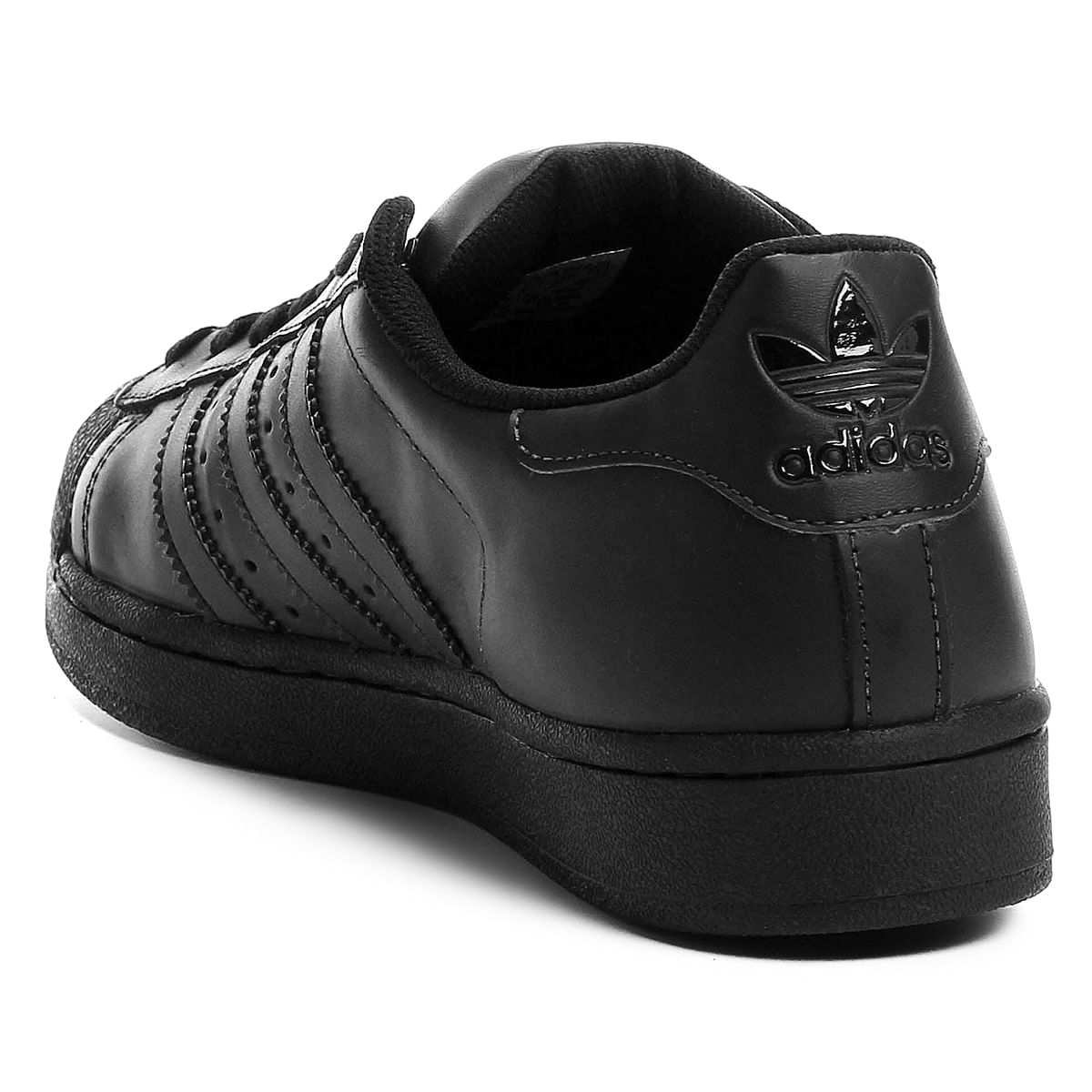 adidas de couro preto