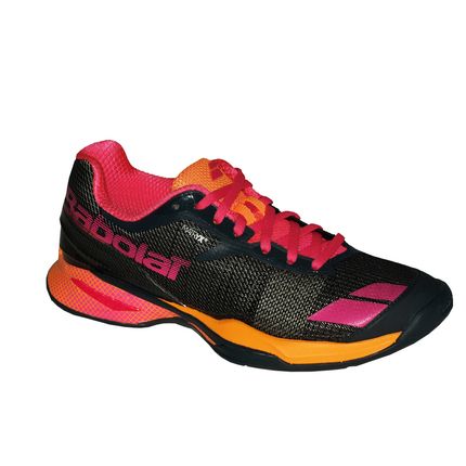 tênis babolat jet clay preto e branco