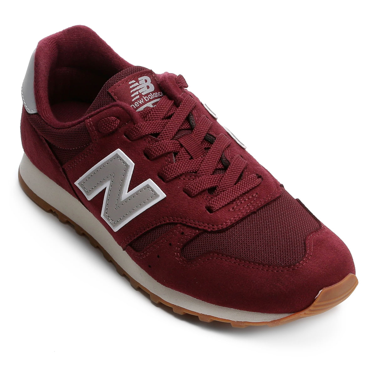 new balance 373 vinho feminino