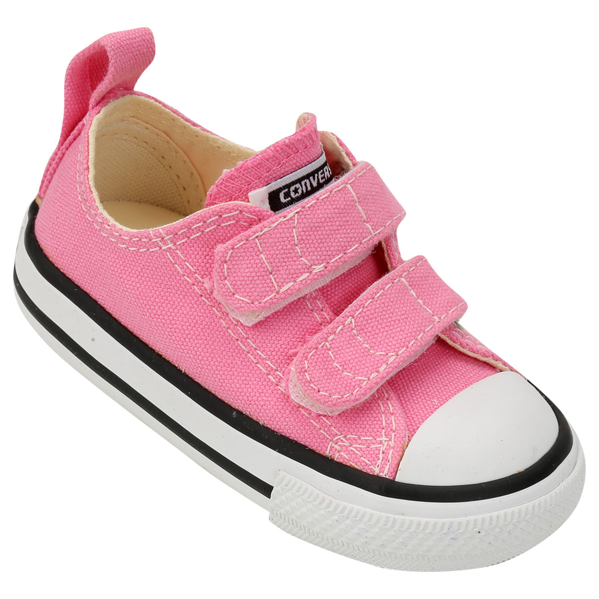 tênis infantil converse all star chuck taylor 3 velcros