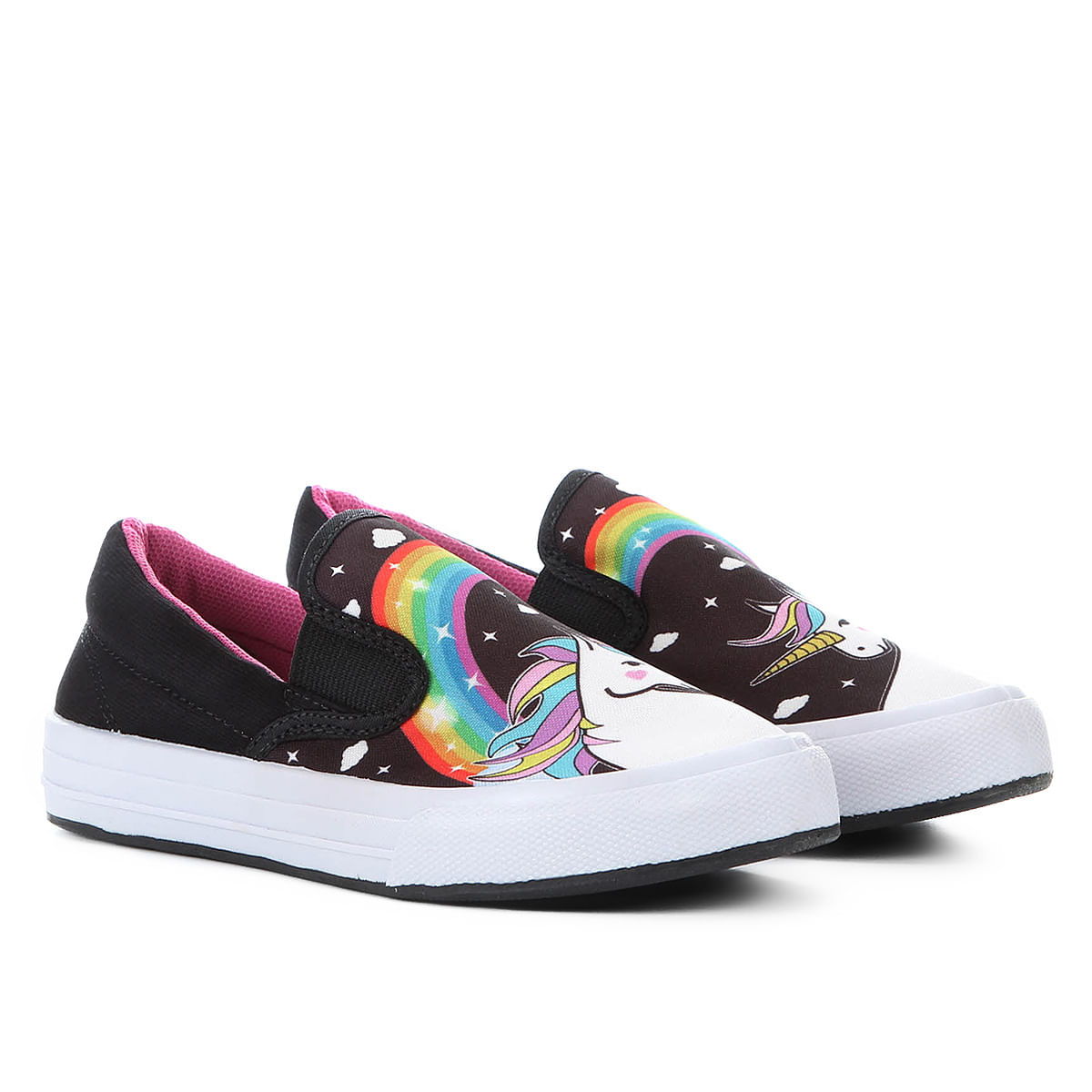 tenis unicornio preto