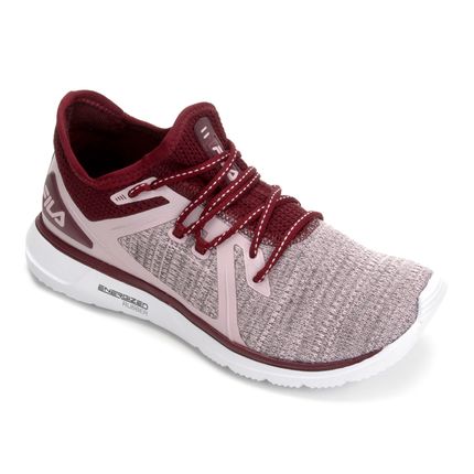 tenis fila feminino vinho