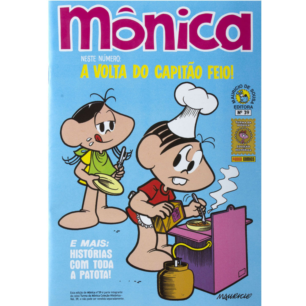 Livro - Coleção Histórica Turma da Mônica - Volume 39 - Mauricio de Souza -  Compre no ShopFácil.com