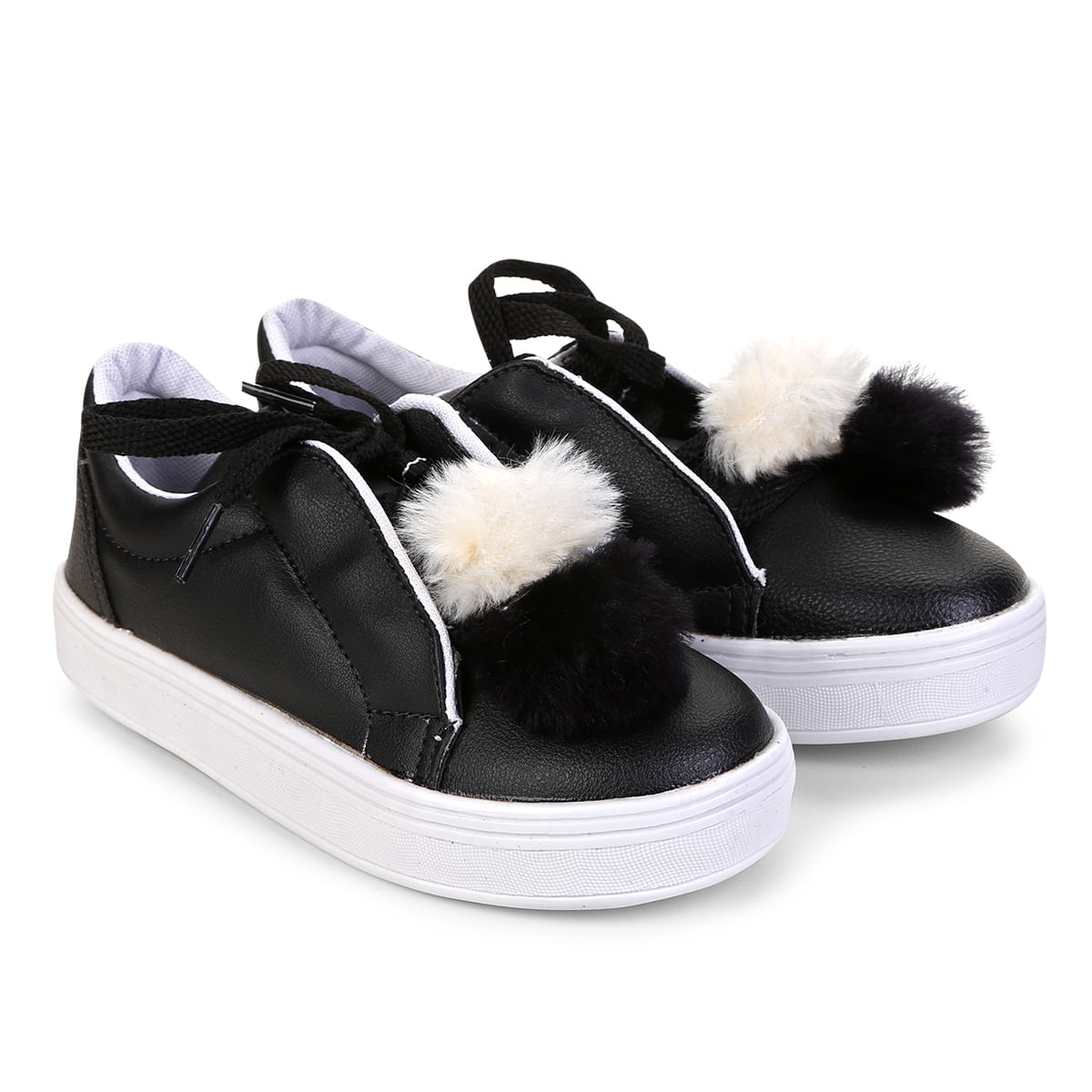 tênis de menina preto