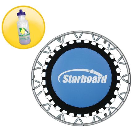 Mini Cama Elástica Sport & Camping Board 1064 - Cinza + Garrafa Squeeze Sport & Camping 500 ml é boa?