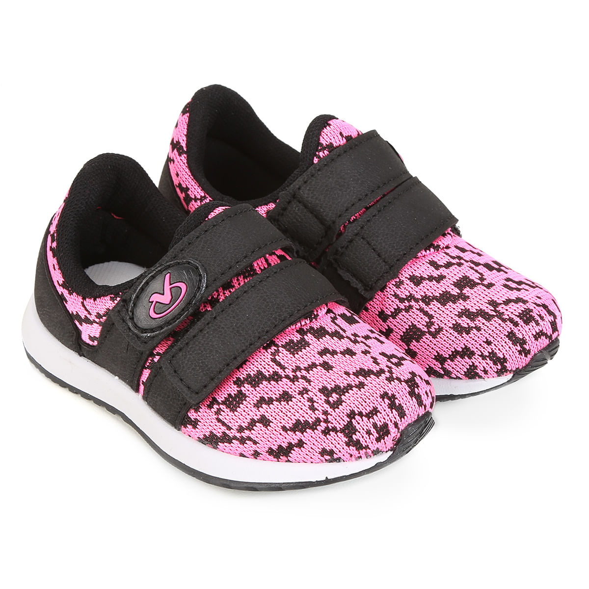 tenis com velcro feminino infantil