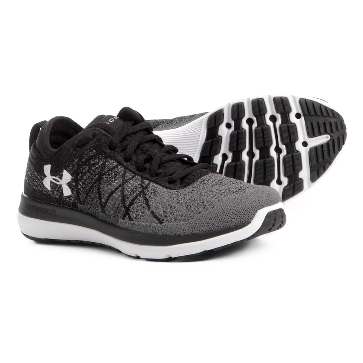 tenis under armour feminino preto