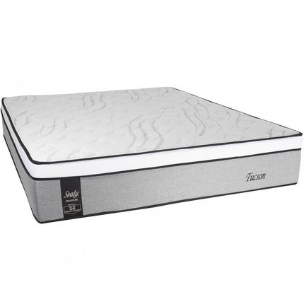 Colchão Queen Size Sealy Mola Ensacada - 32cm de Alt. Tucson Menor preço em Colchão Queen Size Sealy Mola Ensacada - 32cm de Alt. Tucson