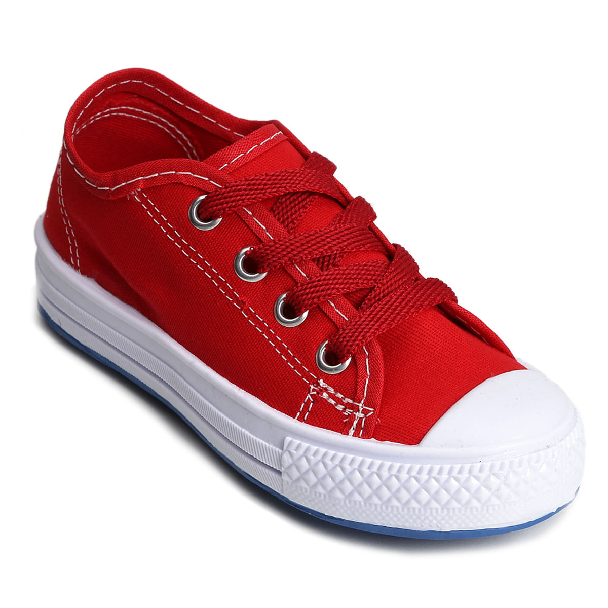 tenis vermelho masculino infantil