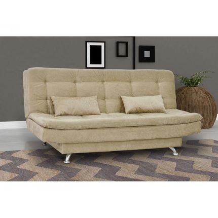 Sofá-Cama Casal 3 Lugares Matrix - Salomé Menor preço em Sofá-Cama Casal 3 Lugares Matrix - Salomé