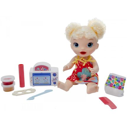 Boneca Baby Alive Meu Forninho Loira - com Acessórios Hasbro Menor preço em Boneca Baby Alive Meu Forninho Loira - com Acessórios Hasbro