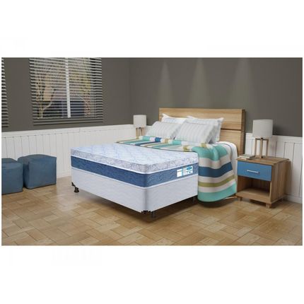 Colchão Casal ProDormir Colchões Mola - 34cm de Altura Sensitive Blue Menor preço em Colchão Casal ProDormir Colchões Mola - 34cm de Altura Sensitive Blue