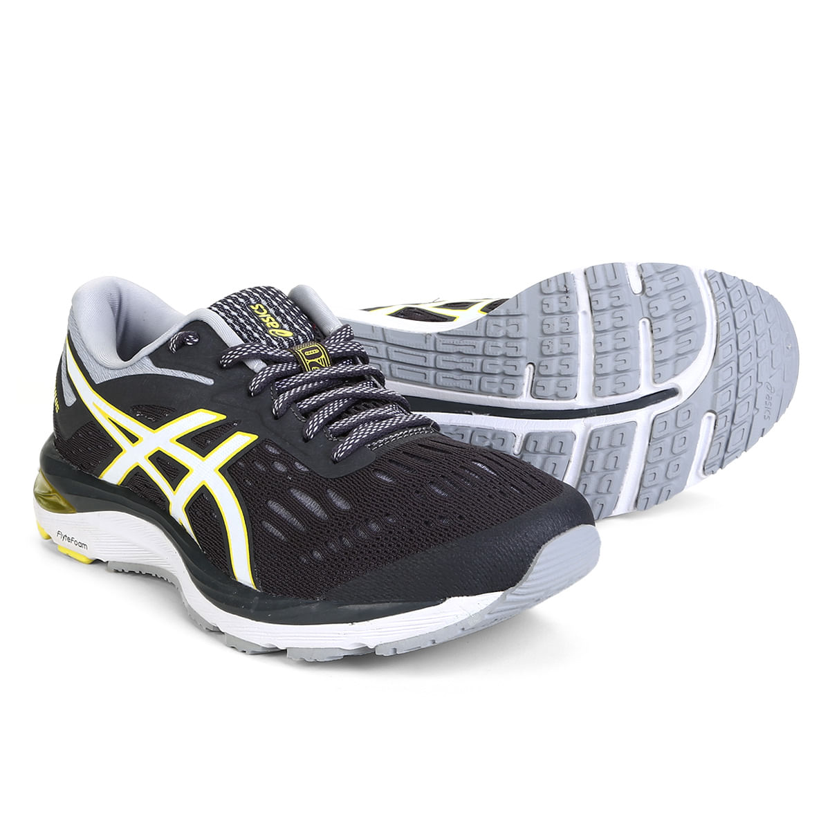 asics gel cumulus 20 preto