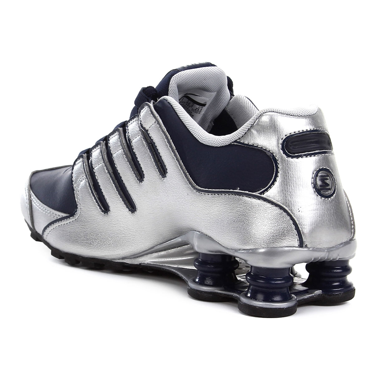 nike shox prata