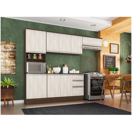 Cozinha Completa Poliman Móveis Paris - com Balcão Nicho para Forno ou Micro-ondas é ruim? Cozinha Completa Poliman Móveis Paris - com Balcão Nicho para Forno ou Micro-ondas é boa?