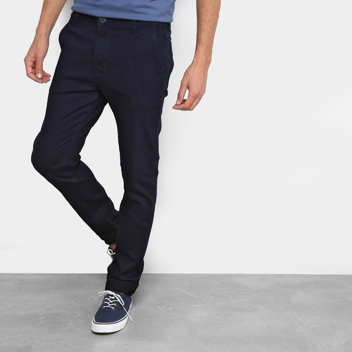 calça masculina bolso faca
