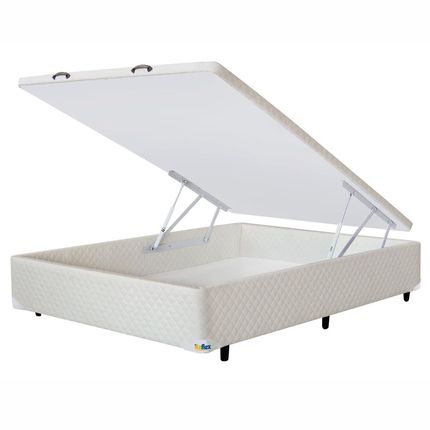 Base Box para Colchão de Casal Itaflex MGA Universal com Baú 40,5x138x188 cm - Bege. é boa?