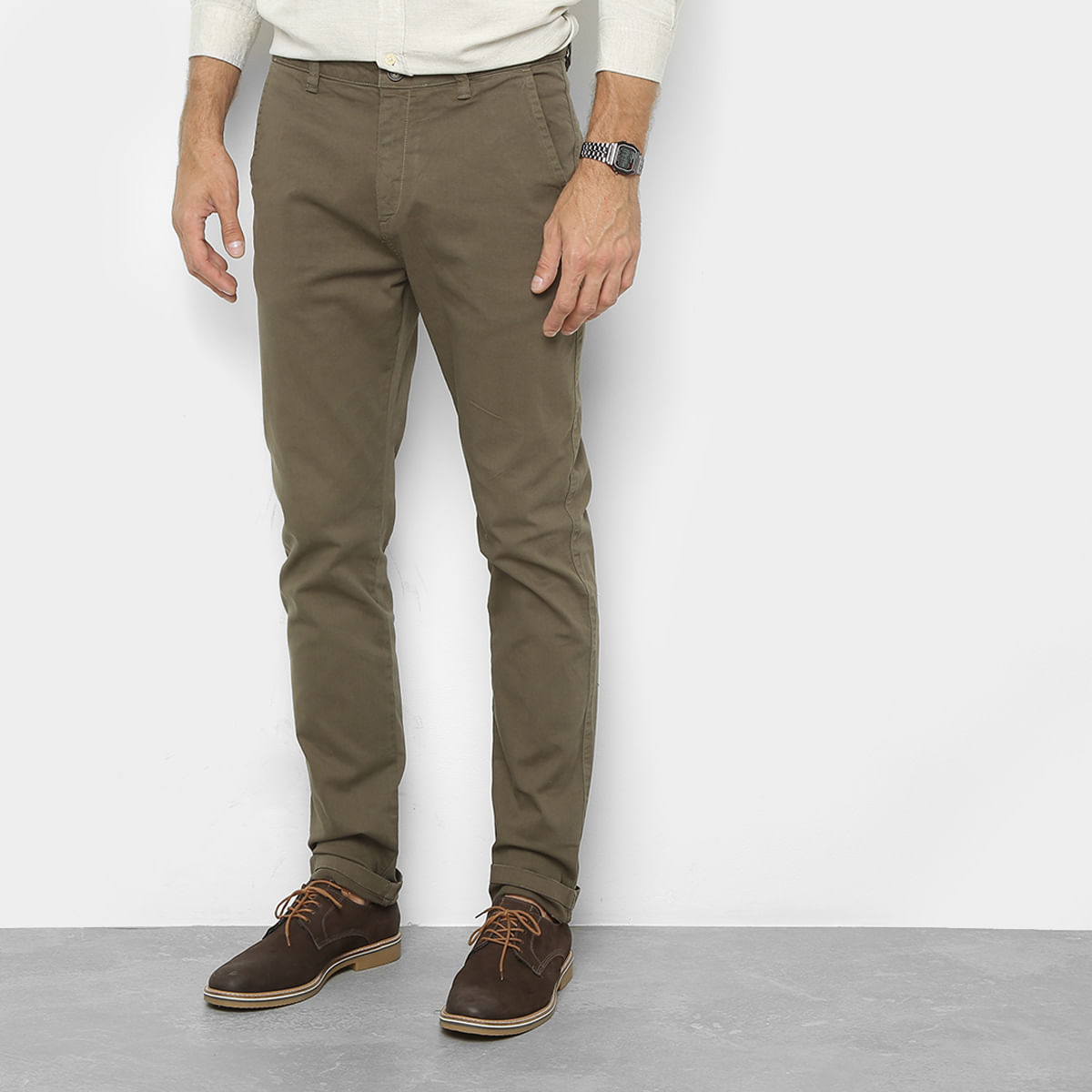 calça masculina casual