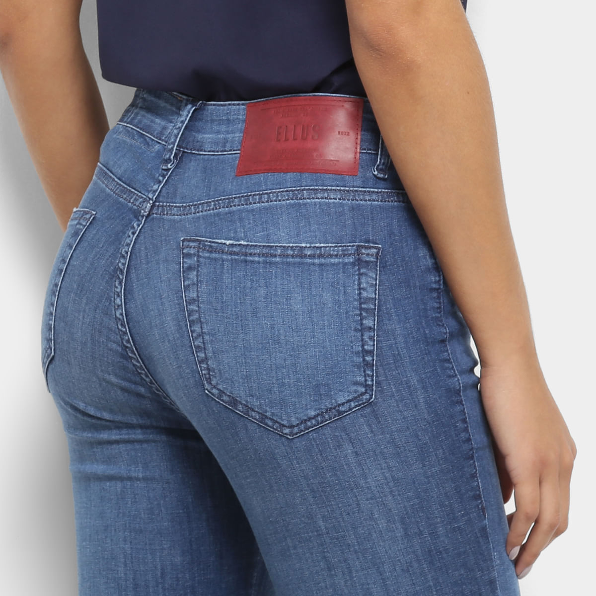 calça jeans ellus feminina cintura alta