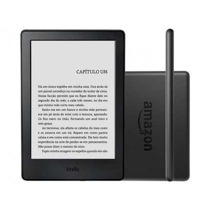 Kindle Preto com Wi-Fi, 4GB, Tela 6” de Alta Definicao Sensivel ao Toque e Bateria de Longa Duracao -8ª Geracao- Menor preço em Kindle Preto com Wi-Fi, 4GB, Tela 6” de Alta Definicao Sensivel ao Toque e Bateria de Longa Duracao -8ª Geracao-