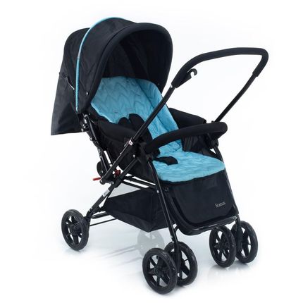 Carrinho de Bebê Reversível Status Voyage - Azul e Preto. é ruim? Carrinho de Bebê Reversível Status Voyage - Azul e Preto. é boa?