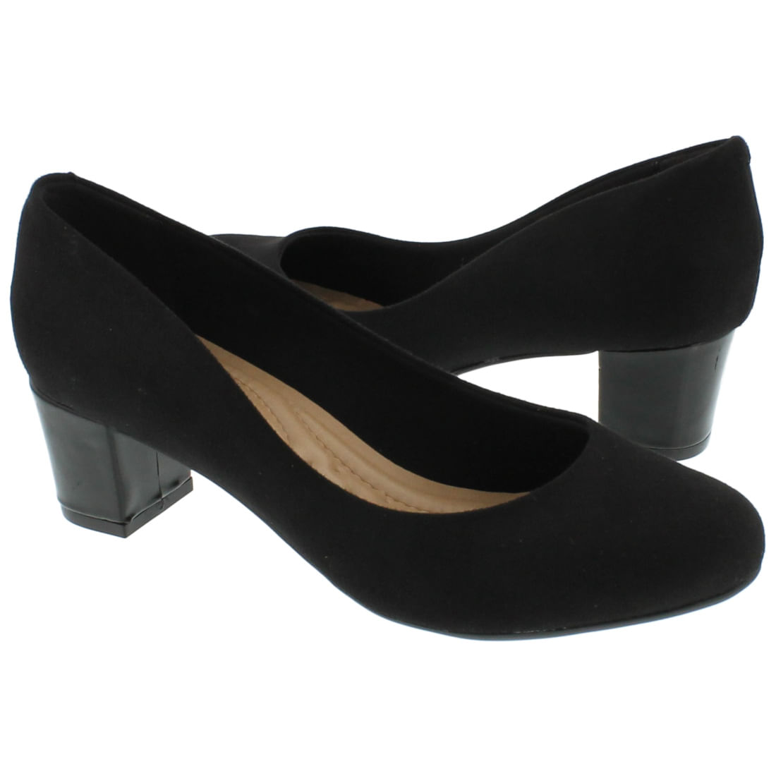 sapato basico preto feminino