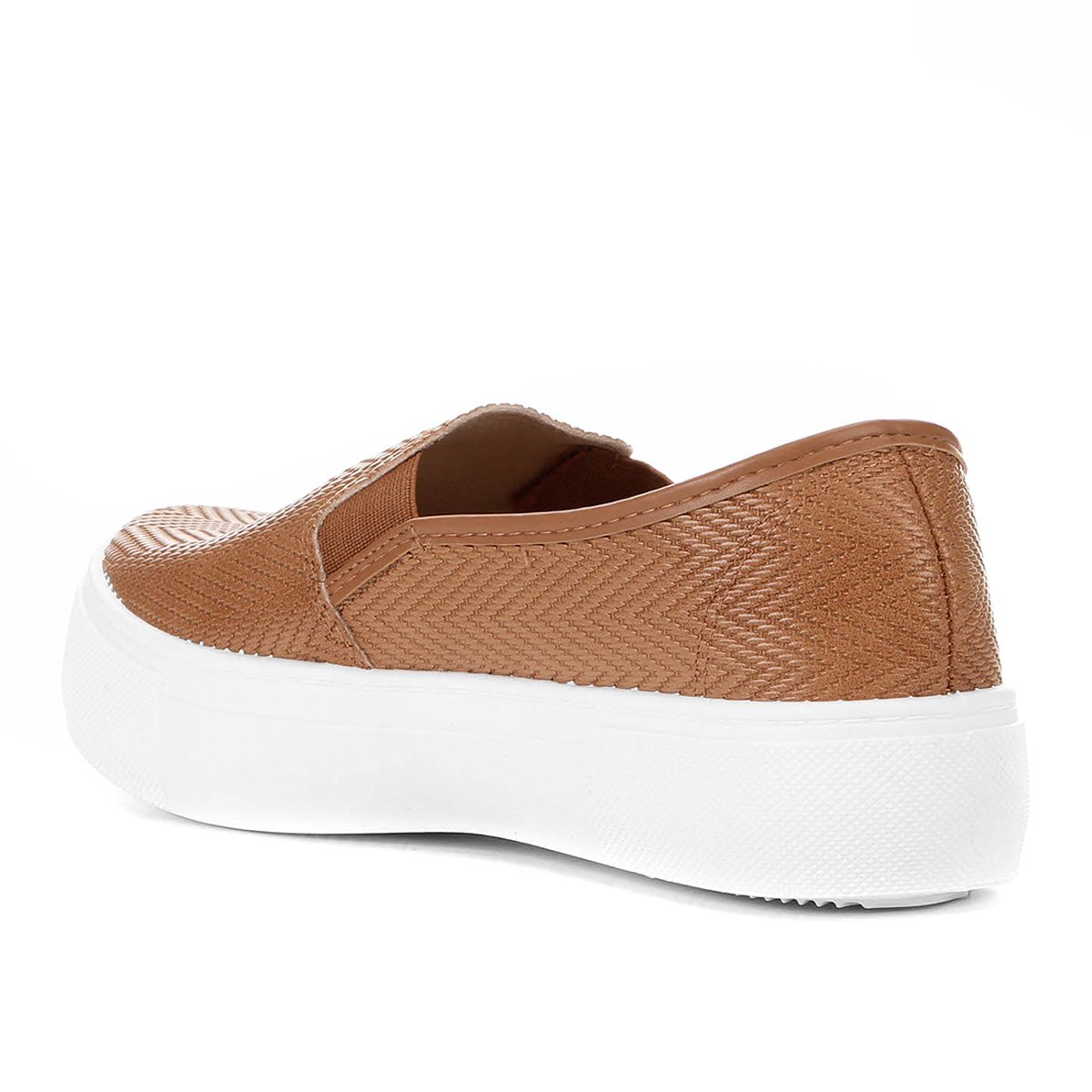 slip on moleca caixa alta trama feminino