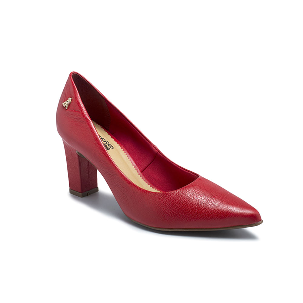 sapato vermelho bottero