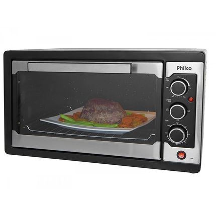 Forno Elétrico Philco 56101052 Auto Limpante - 46L Timer Menor preço em Forno Elétrico Philco 56101052 Auto Limpante - 46L Timer