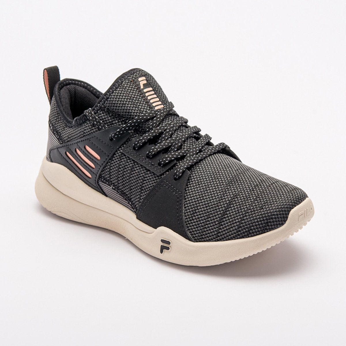 sapato fila feminino preto