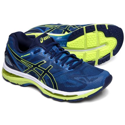 asics nimbus 19 azul