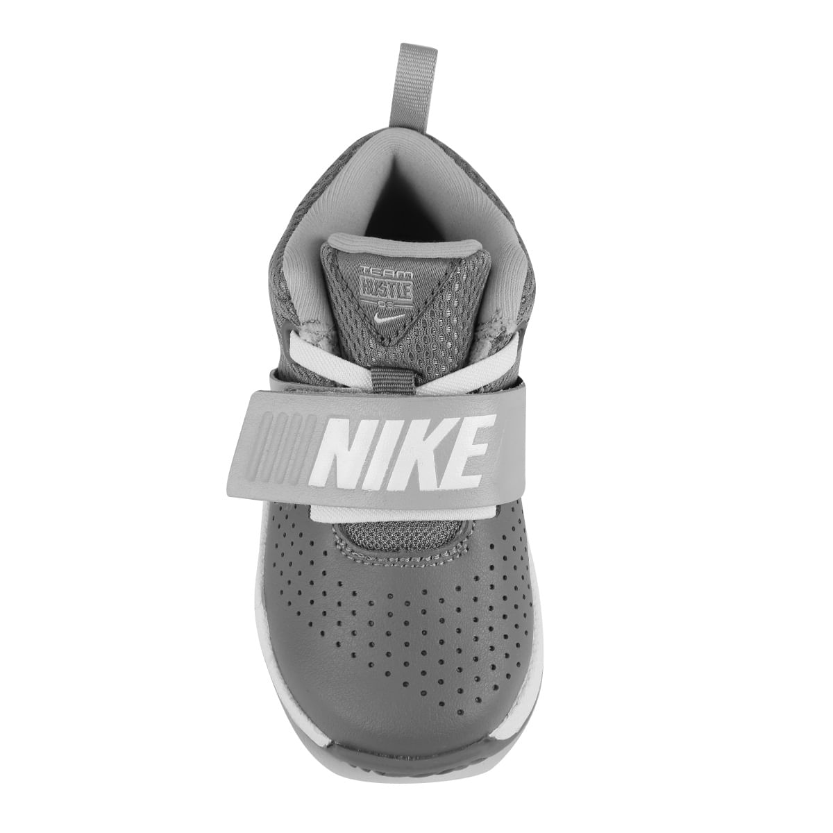 tênis infantil couro nike team hustle d masculino