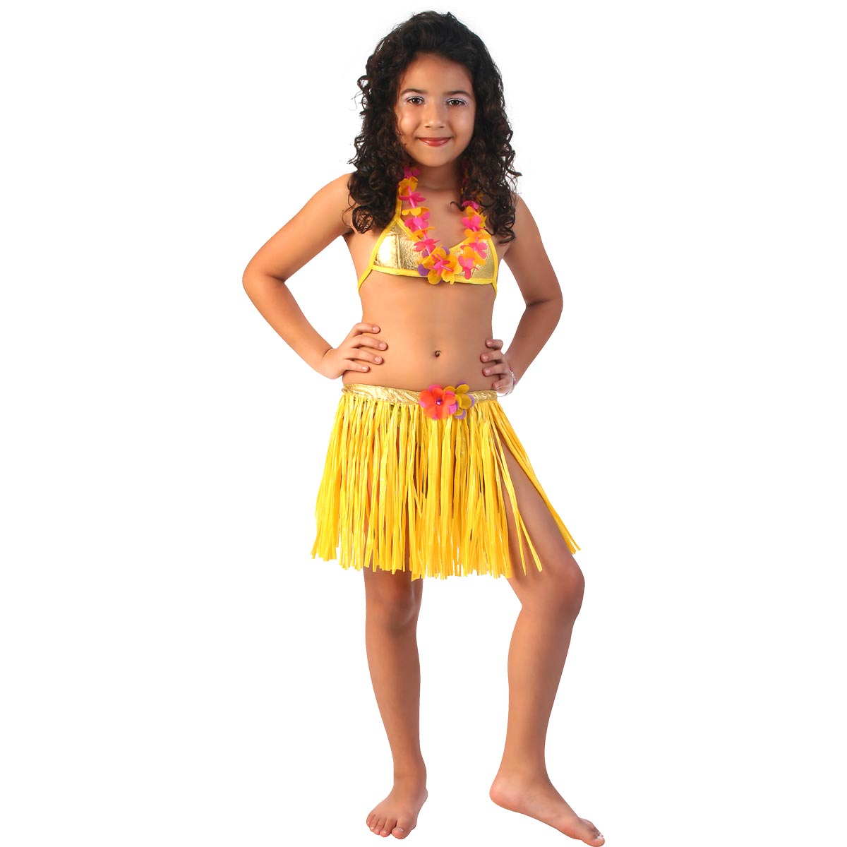 traje havaiano infantil