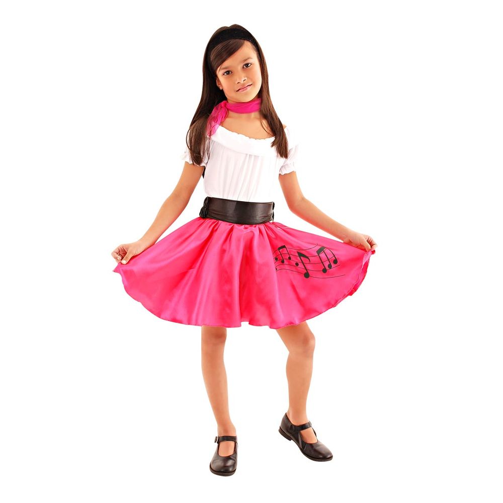 roupa anos 60 feminina infantil