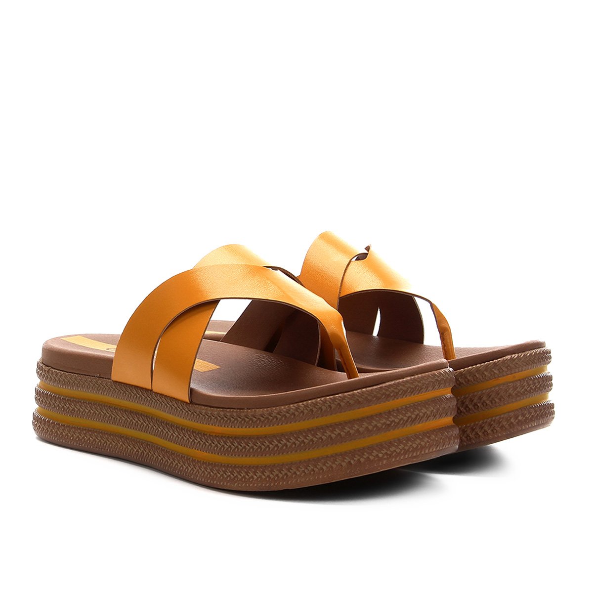 tamanco azaleia flatform feminino