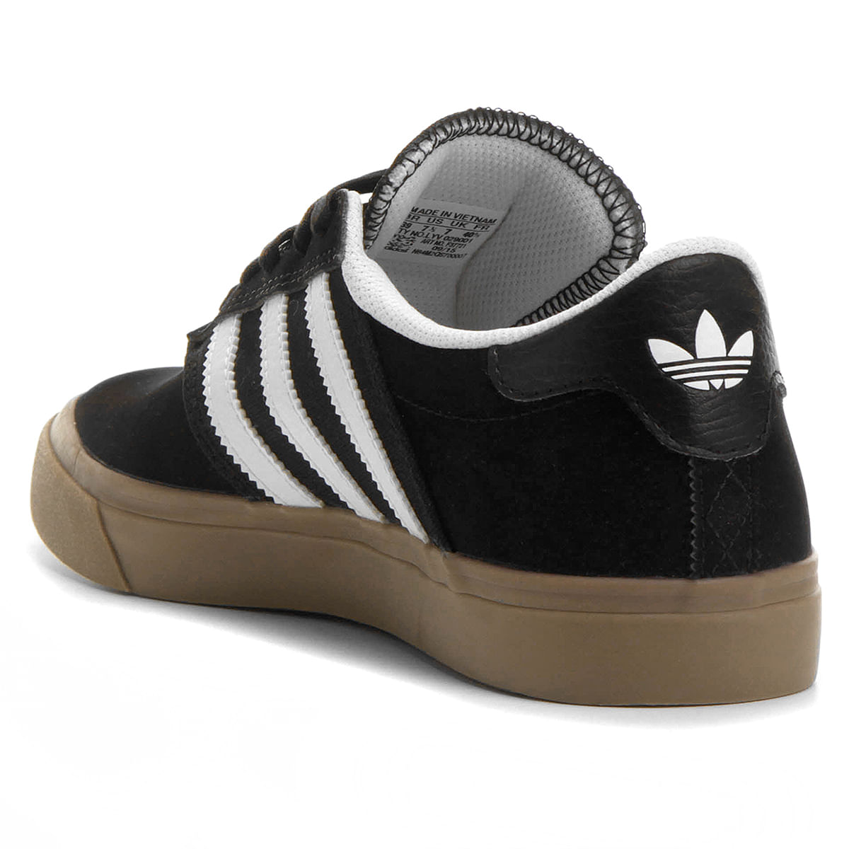 tenis adidas sola marrom