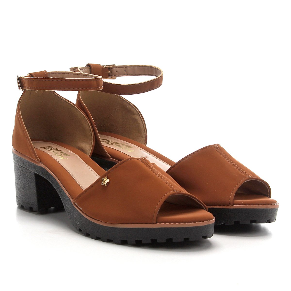 sandalia infantil feminina com salto