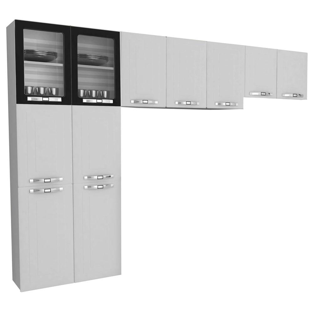 Cozinha Compacta Colormaq Class Slin 3 Pe As Com 11 Portas E 3 Cozinha Compacta Colormaq Class Slin 3 Pe As Com 11 Portas E 3