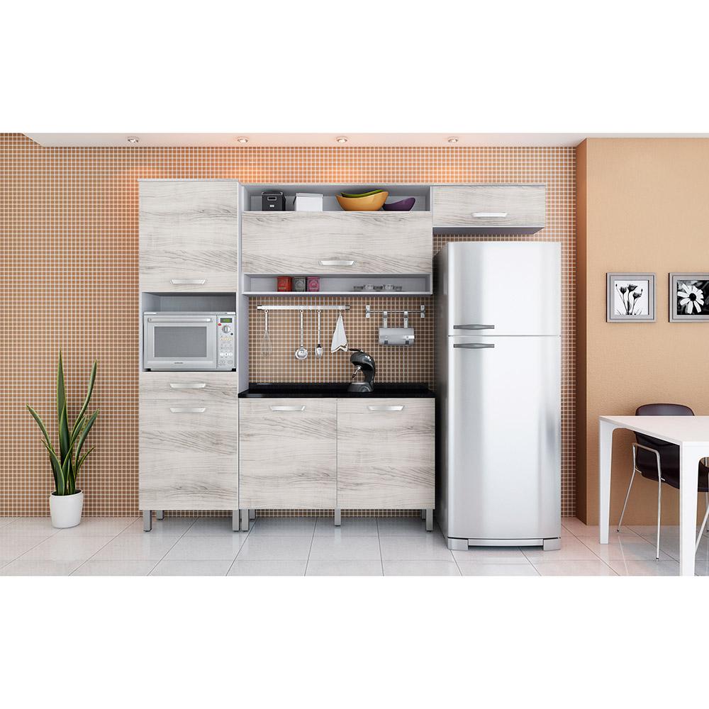 Cozinha Compacta Diva Clean Com Balc O Branco Com P Rola Nesher Cozinha Compacta Diva Clean Com Balc O Branco Com P Rola Nesher