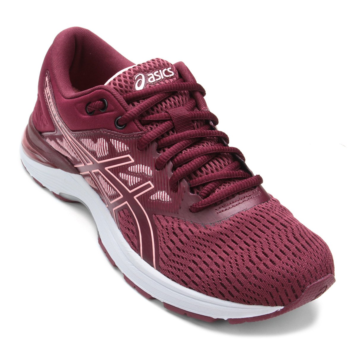 tenis asics vinho