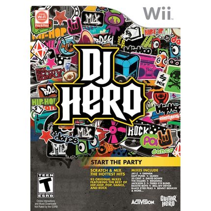 Jogo Dj Hero - Wii - Activision