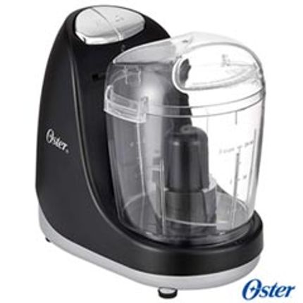 Mini Processador de Alimentos Oster com 02 Velocidades, Capacidade de 0,7 Litros e Função Pulsar - 3320 PRETO, 110V Menor preço em Mini Processador de Alimentos Oster com 02 Velocidades, Capacidade de 0,7 Litros e Função Pulsar - 3320 PRETO, 110V