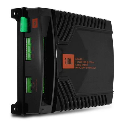 Módulo Amplificador JBL Selenium BR-A 400.1 400W RMS 1 Canal 2 Ohms Classe D Menor preço em Módulo Amplificador JBL Selenium BR-A 400.1 400W RMS 1 Canal 2 Ohms Classe D
