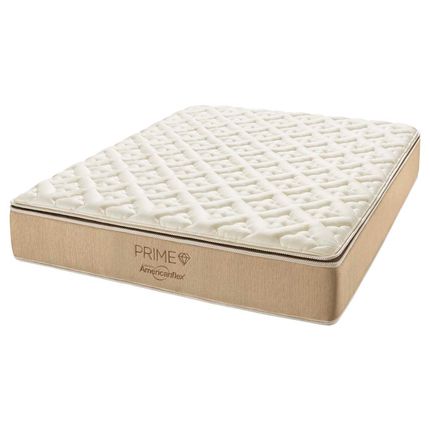 Colchão King AmericanFlex Prime com Pillow Top e Molas Ensacadas 34x193x203 - Bege Pérola Menor preço em Colchão King AmericanFlex Prime com Pillow Top e Molas Ensacadas 34x193x203 - Bege Pérola