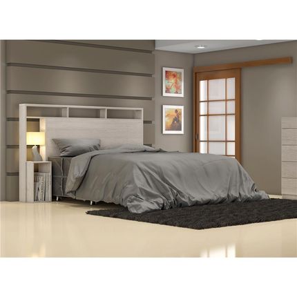 Cabeceira para Cama Casal Novo Horizonte Ísis com Nicho - Branca é ruim? Cabeceira para Cama Casal Novo Horizonte Ísis com Nicho - Branca é boa?