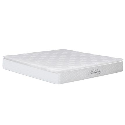 Colchão para Cama Casal Umaflex Itália com Pillow Top e Molas Ensacadas 26 x 138 x 188 cm - Branco Menor preço em Colchão para Cama Casal Umaflex Itália com Pillow Top e Molas Ensacadas 26 x 138 x 188 cm - Branco